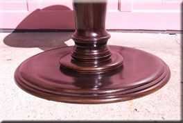 Mahogany Table Base by Harmony Water